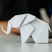 Origami Elefant