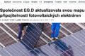 Byznys Noviny: Společnost EG.D aktualizovala svou mapu připojitelnosti fotovoltaických elektráren