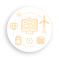 Use power flow simulation for hosting capacity calculation