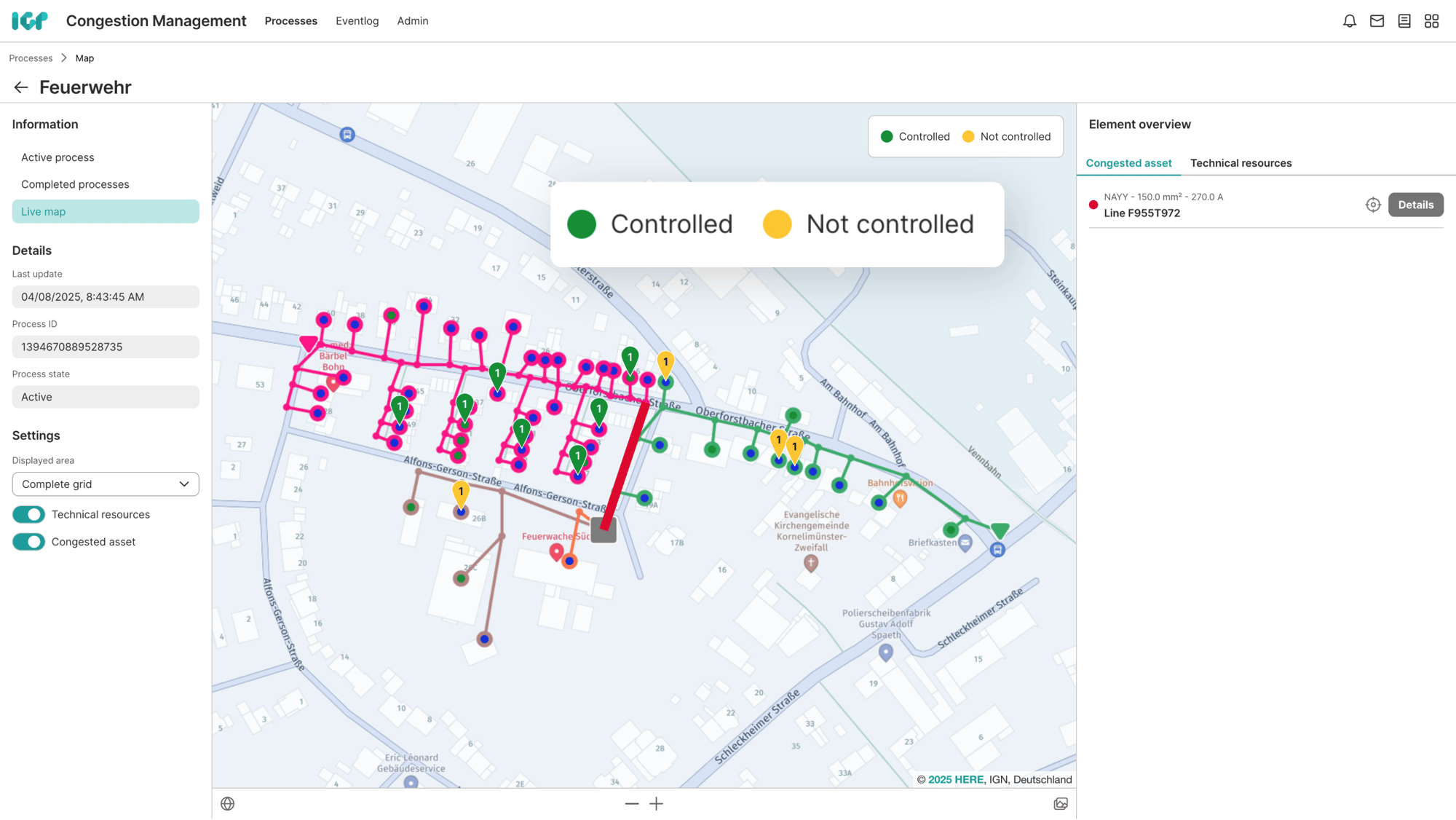 Congestion Management application from envelio