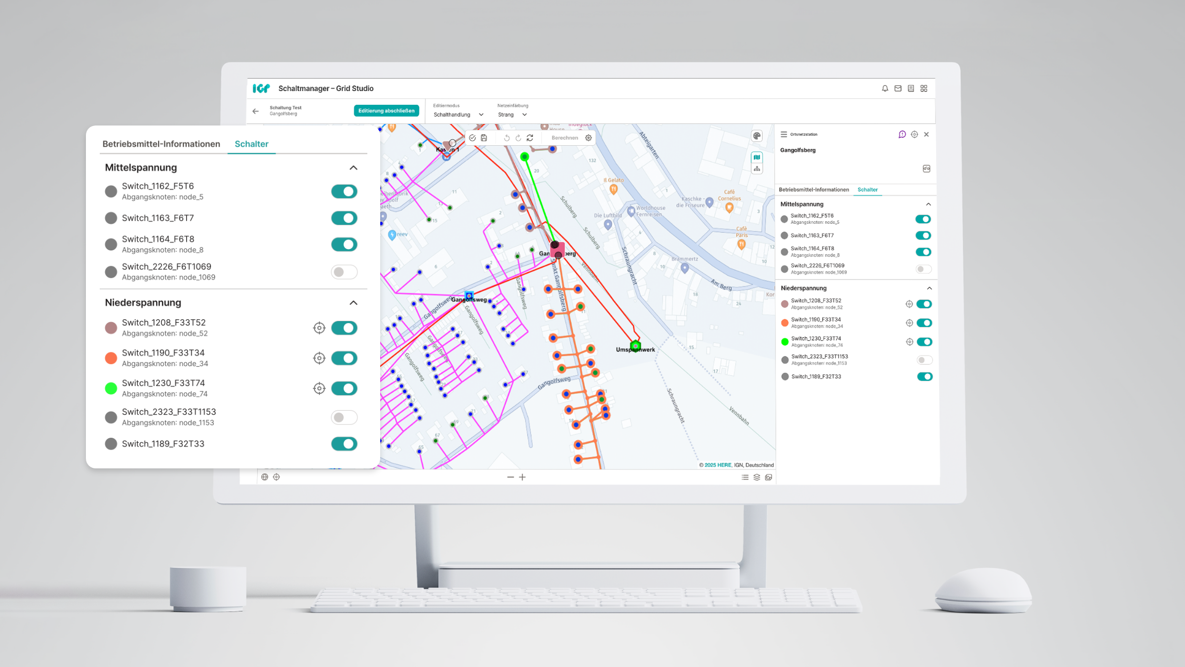 Schaltmanager für NS und MS - envelio