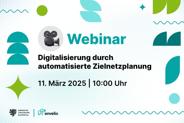  🎥 Virtuelles Expertentreffen: Zielnetzplanung der Bergischen Universität Wuppertal und envelio