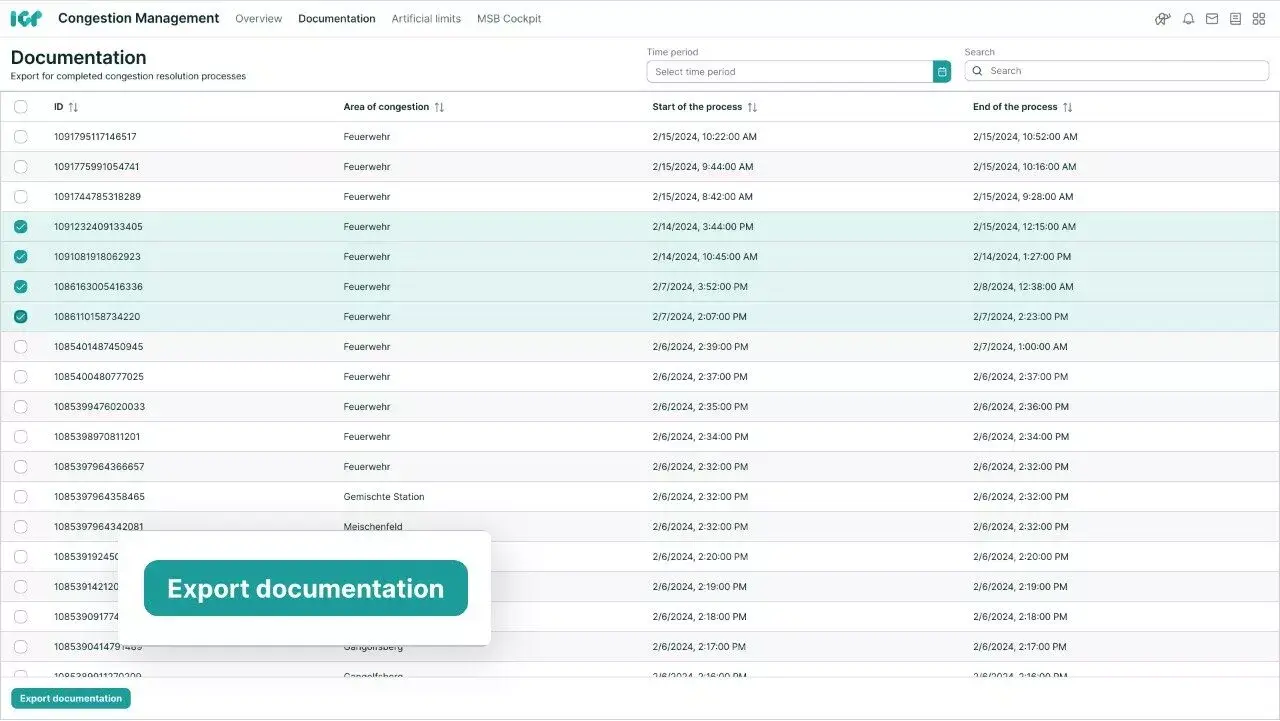 documentation-curtailment