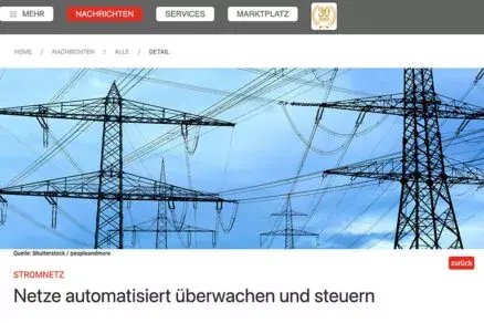 Energie & Management: Netze automatisiert überwachen und steuern