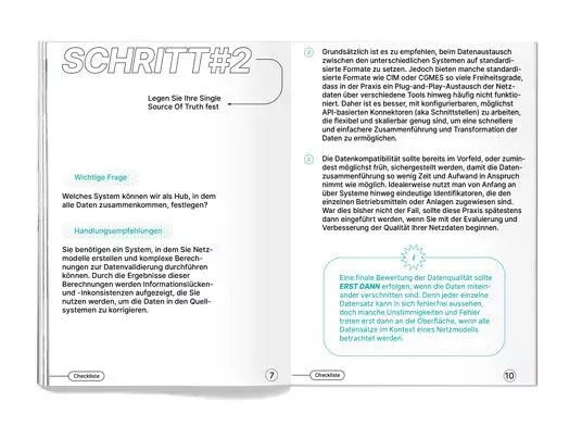 Data Grid Quality Checkliste