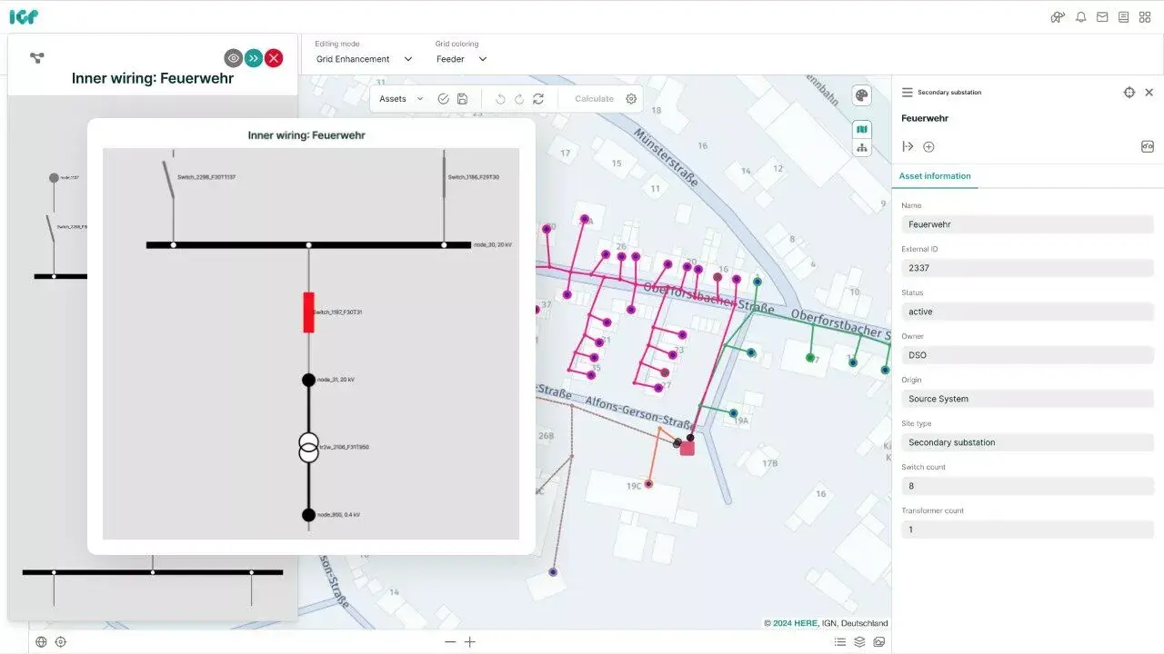 Easily modify existing grid elements and revise the grid topology.