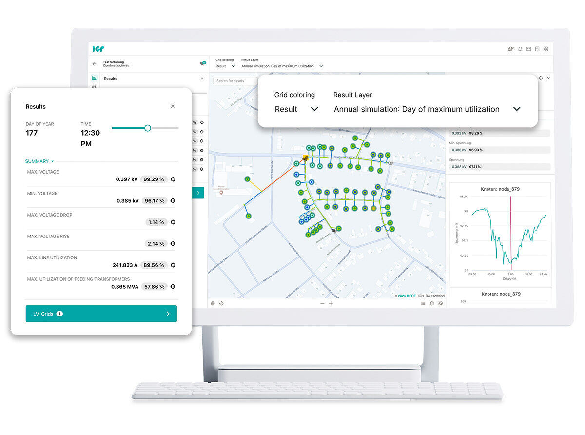 Strategic grid planning and future scenario analysis software