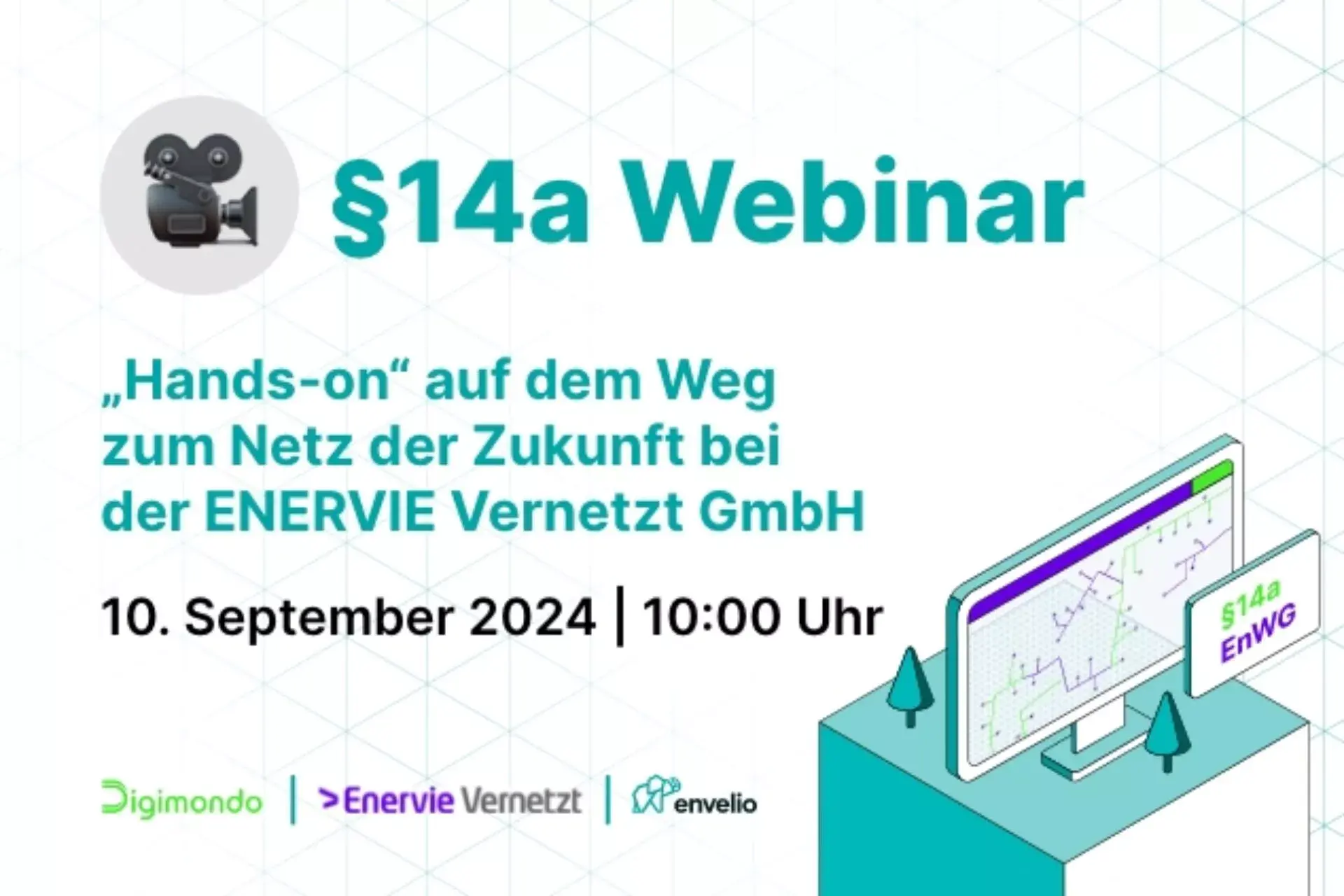  🎥 § 14a Webinar: Hands-on auf dem Weg zum Netz der Zukunft bei der ENERVIE Vernetzt GmbH