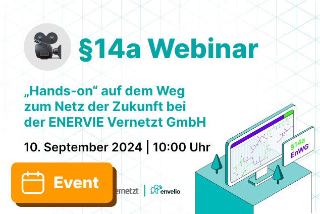  🎥 § 14a Webinar: Hands-on auf dem Weg zum Netz der Zukunft bei der ENERVIE Vernetzt GmbH