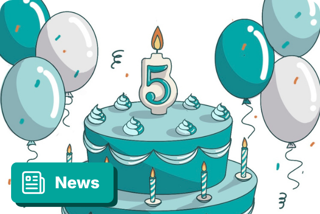  5 Jahre envelio