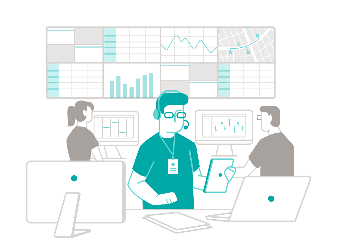 Niederspannungsleitsystem