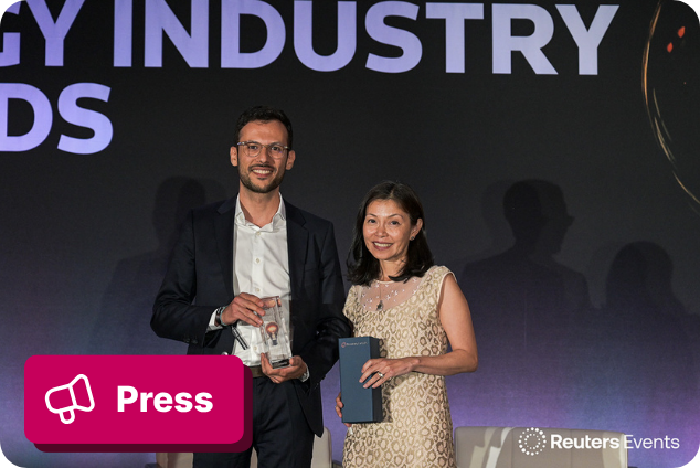  envelio Wins Reuters Energy Industry Award 2026