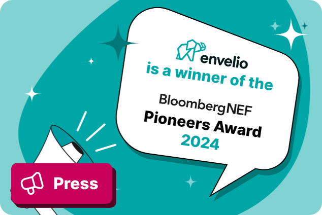  envelio wins the internationally renowned BloombergNEF Award
