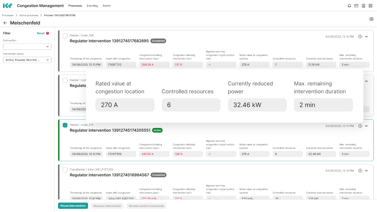 Automatic calculation of power consumption
