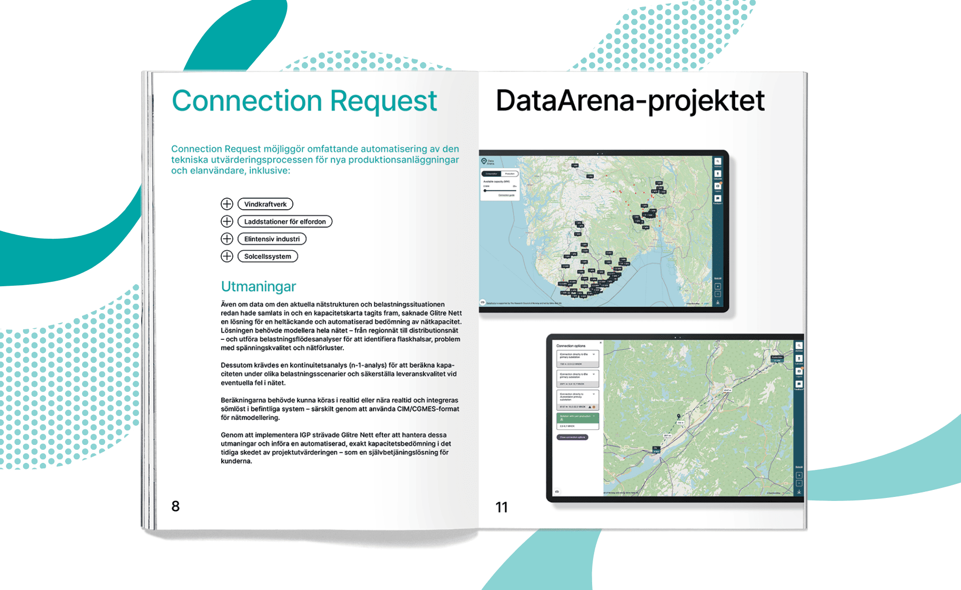 Automatiserad kapacitetsbedömning i elnätet: Hur Glitre Nett förbättrar anslutningseffektiviteten med DataArena och IGP